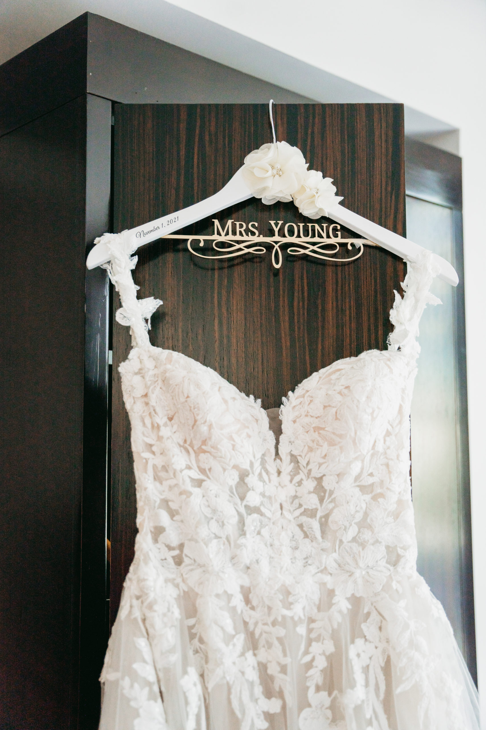 Wedding Details Peach Chic