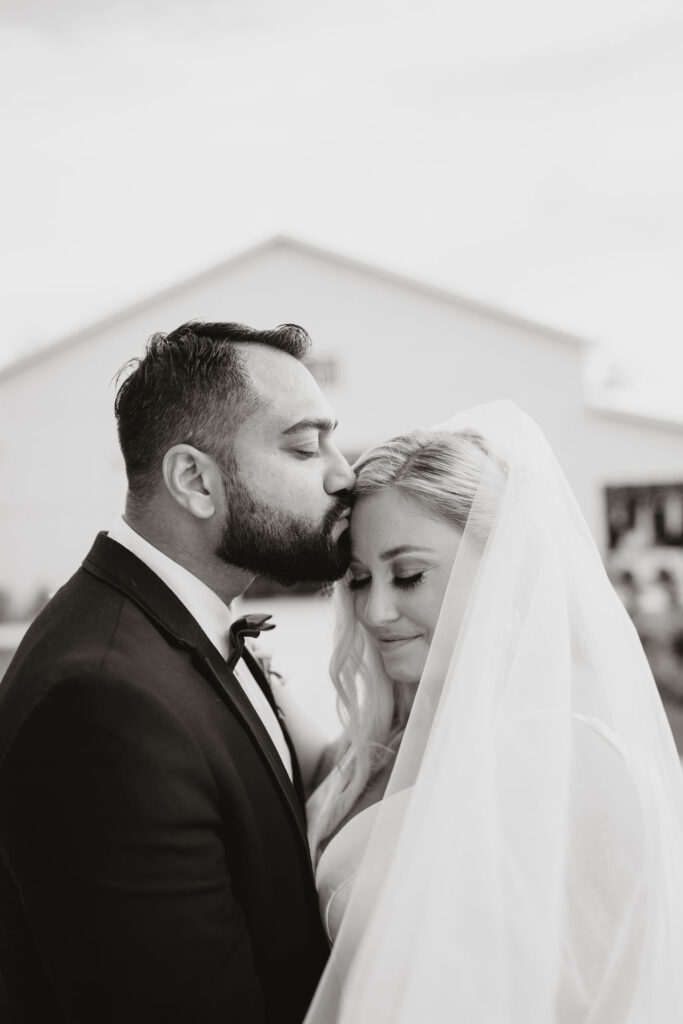 Elegant outdoor ceremony at White Oaks Farm in Myrtle Beach, surrounded by lush greenery and rustic charm