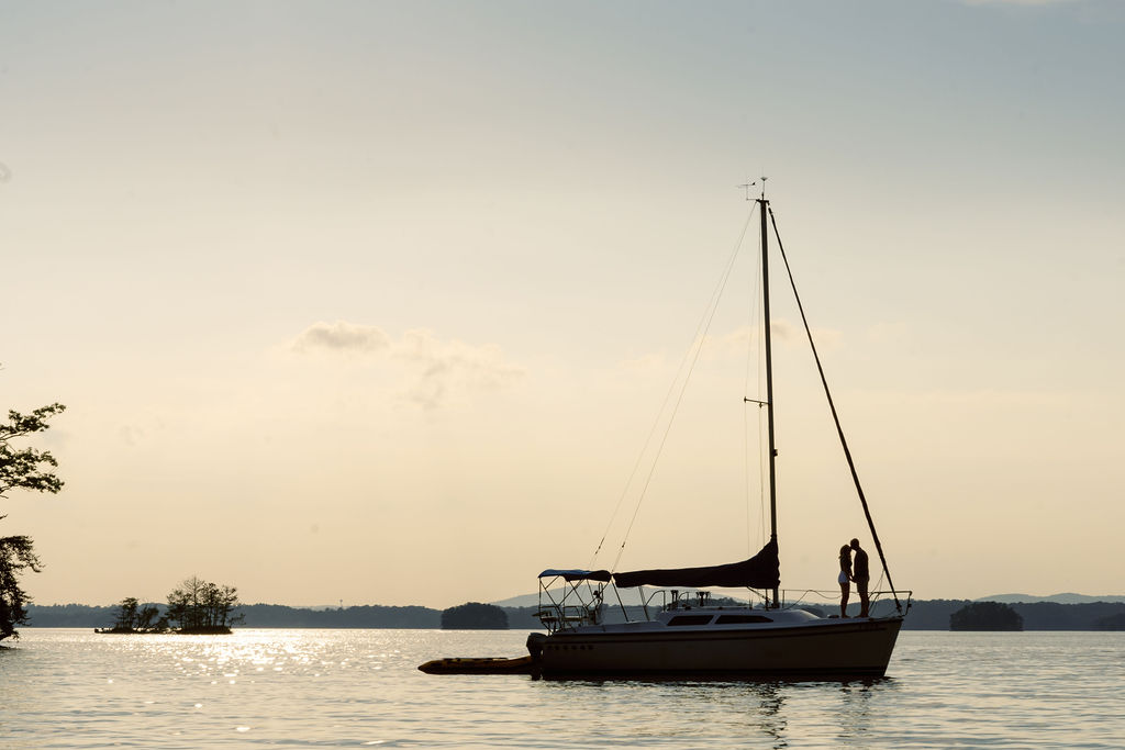 Lakeside Engagement Photographer  Lake Lanier Photos