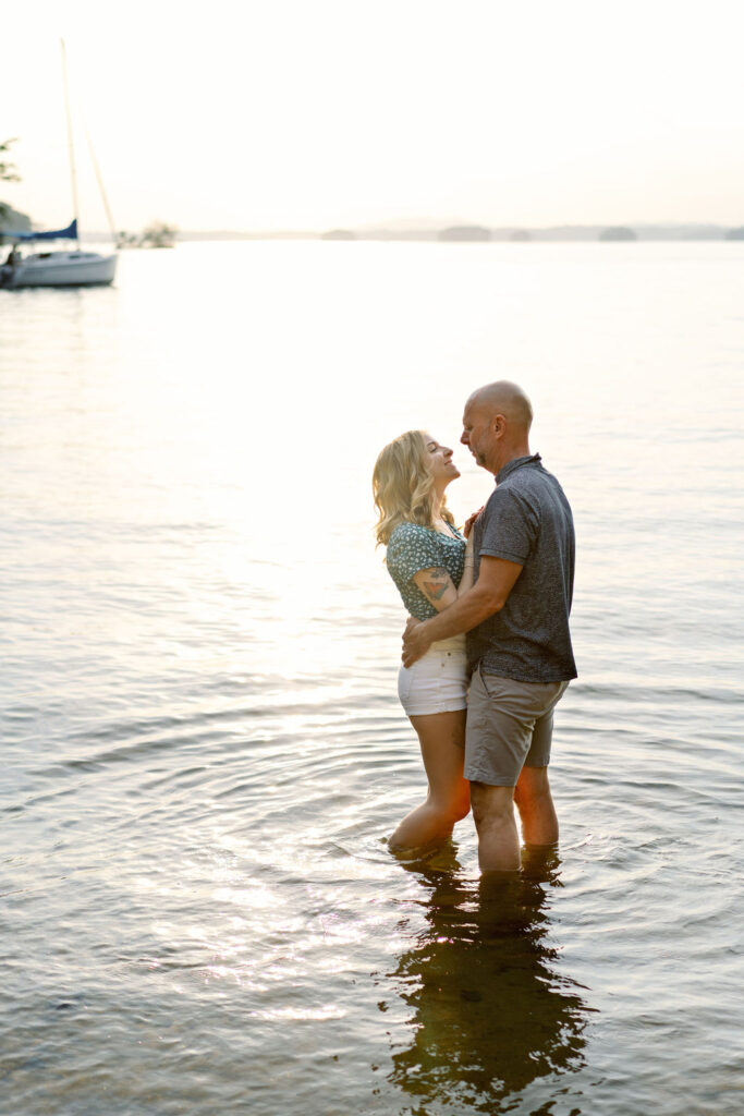 Lakeside Engagement Photographer | Lake Lanier Photos