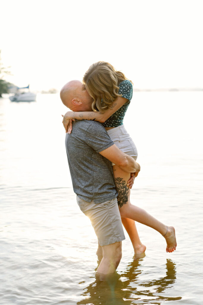 Lakeside Engagement Photographer | Lake Lanier Photos