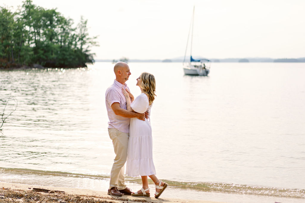 Lakeside Engagement Photographer | Lake Lanier Photos