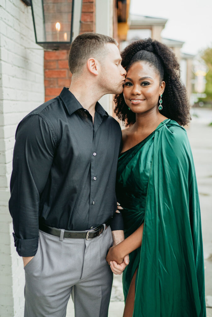 Downtown Duluth GA engagement photos