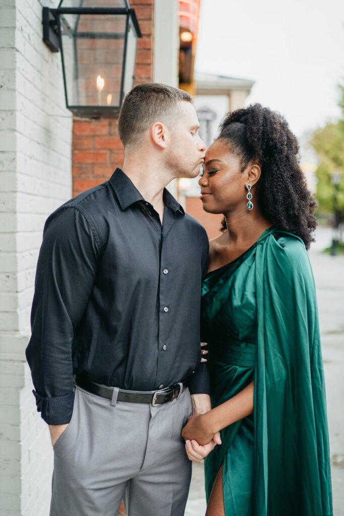 Downtown Duluth GA engagement photos