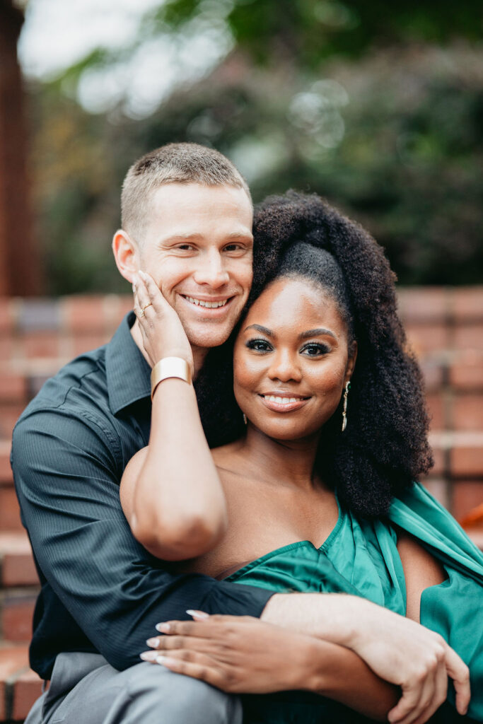 Downtown Duluth GA engagement photos
