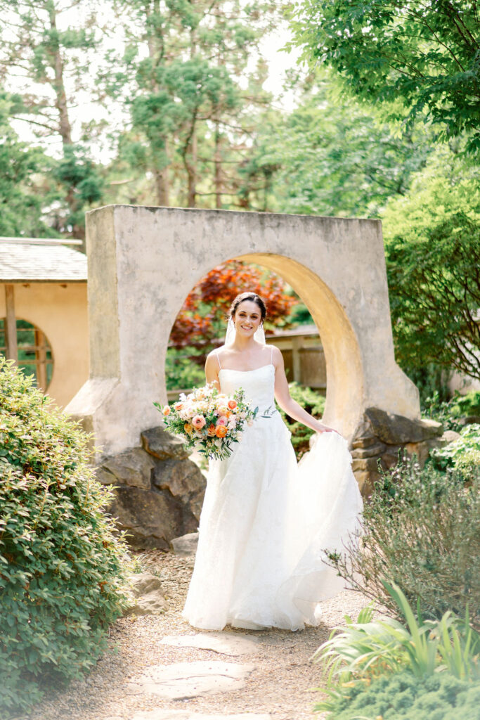 atlanta botanical garden wedding photo