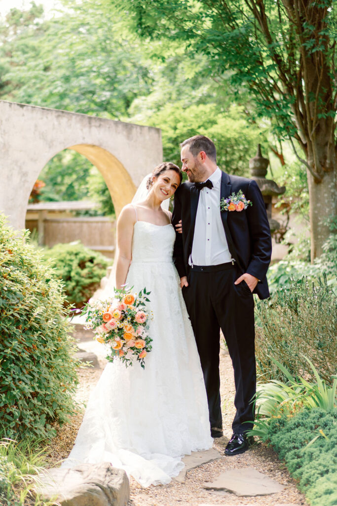 atlanta botanical garden wedding photo