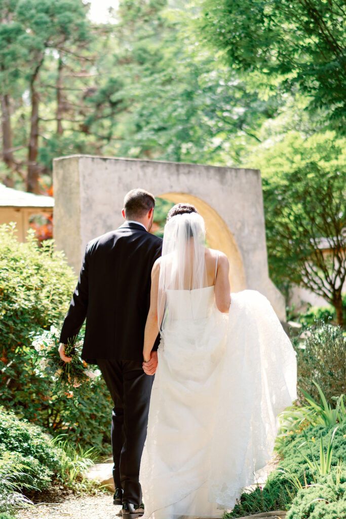 atlanta botanical garden wedding photo