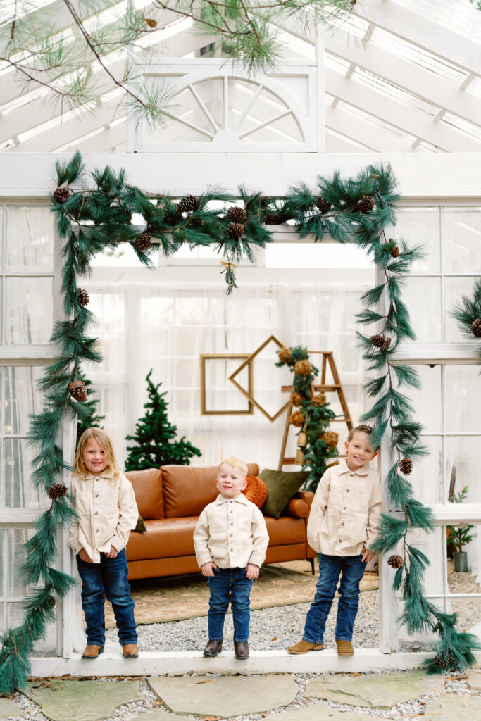 Candid holiday portrait from Christmas Mini Sessions Lawrenceville GA