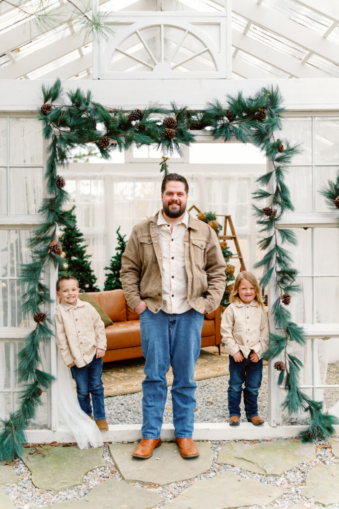Candid holiday portrait from Christmas Mini Sessions Lawrenceville GA