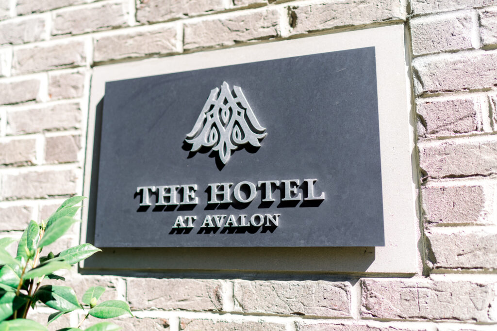 Hotel Avalon wedding photographer capturing a romantic Alpharetta wedding