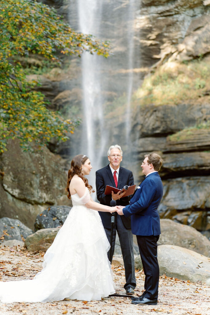 Toccoa Falls Wedding Photographer | North Georgia Waterfall Weddings