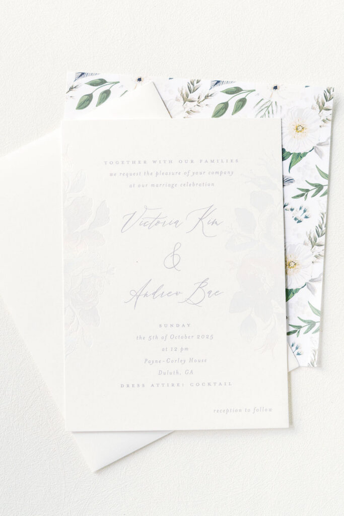 bride and groom recessional at Payne Corley House wedding Duluth Georgia