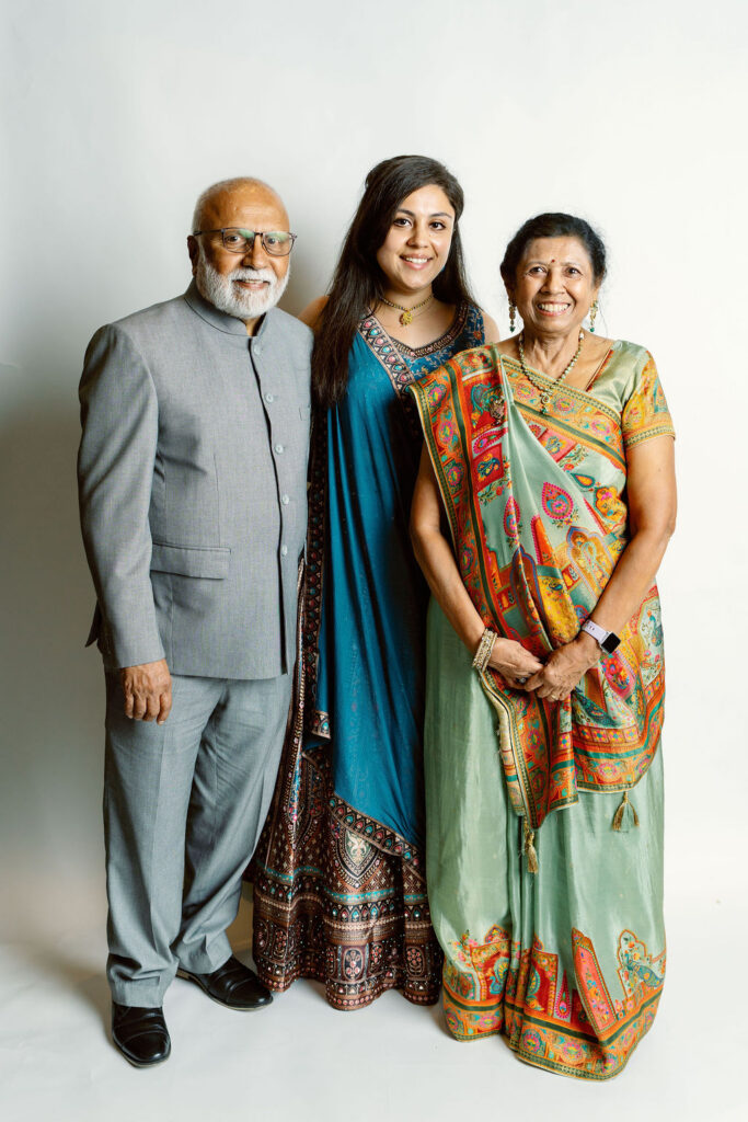 Luxury photobooth setup in Atlanta with white backdrop and studio lighting