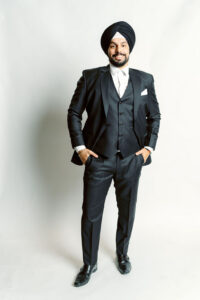 Luxury photobooth setup in Atlanta with white backdrop and studio lighting