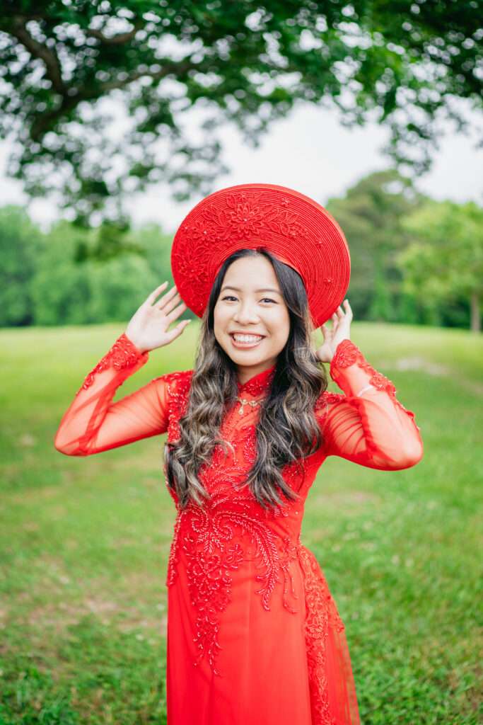 Traditional engagement attire photographed in North Georgia