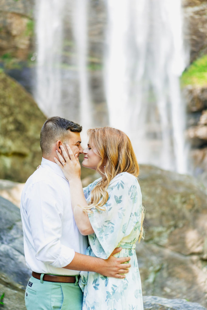 Waterfall engagement in North Georgia