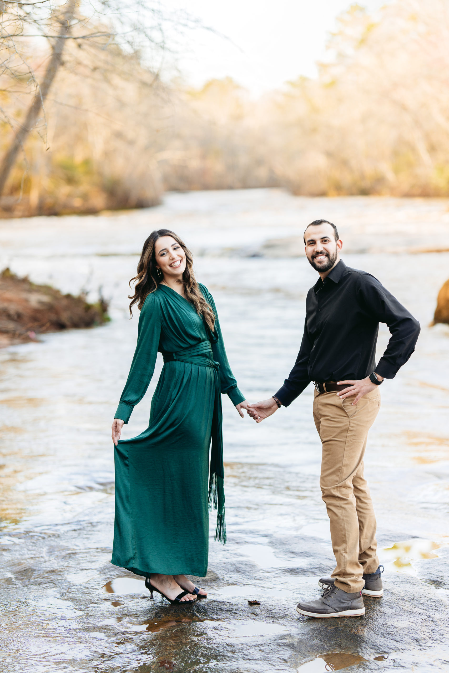 Waterfall Engagement Session