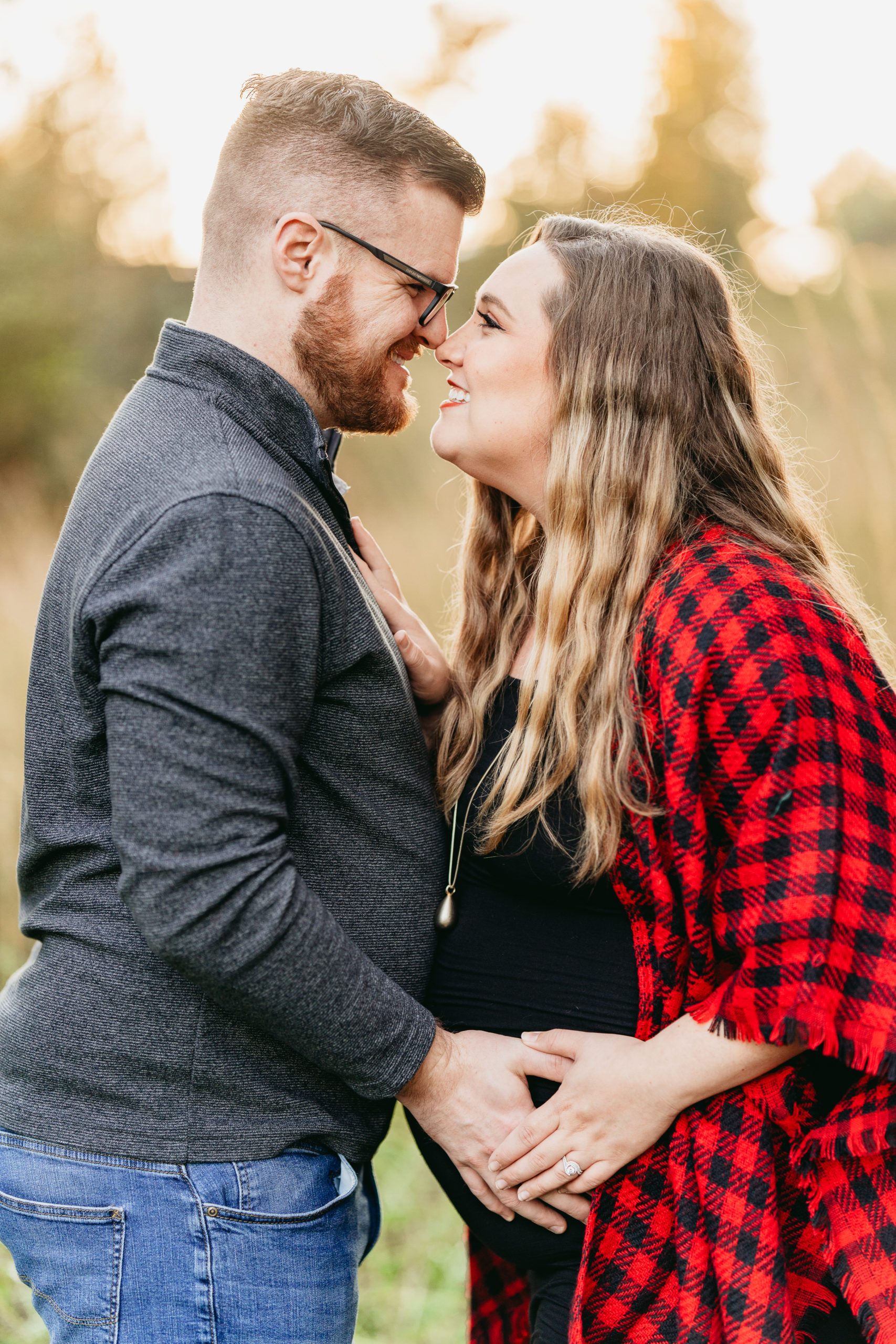 Golden Hour Maternity Shoot in Georgia