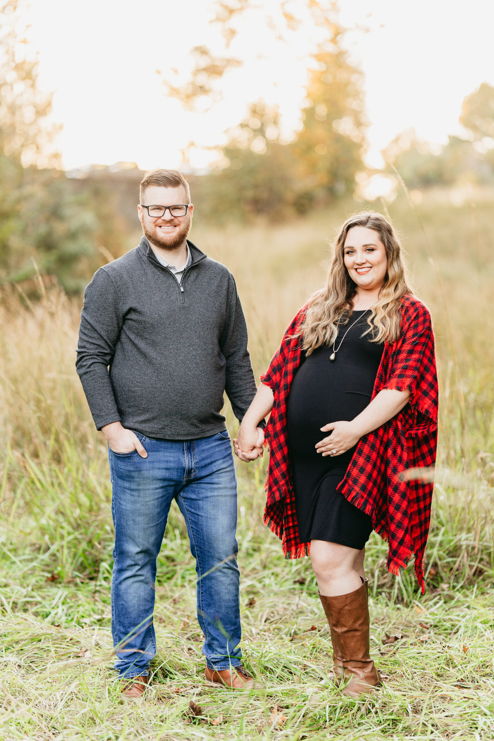 Golden Hour Maternity Shoot in Georgia