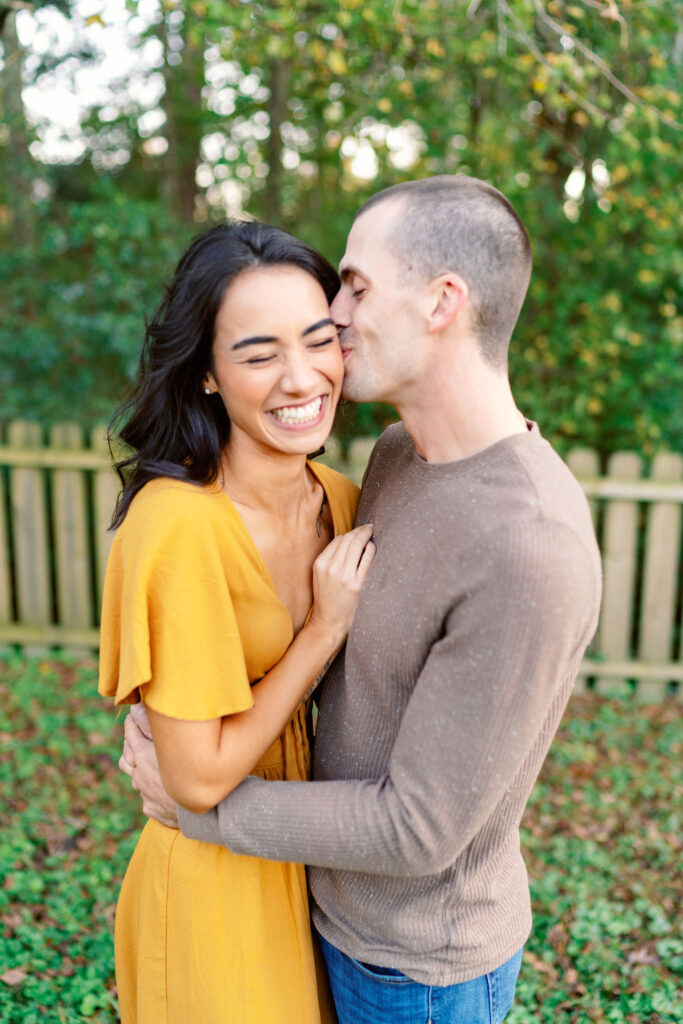 Horse engagement session