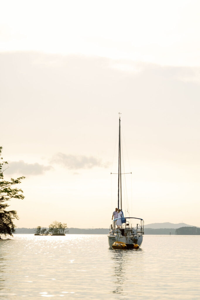 lake lanier engagement session