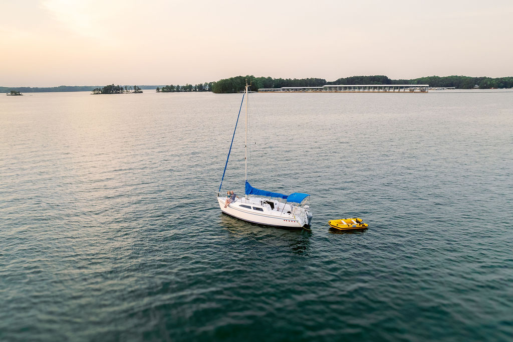 lake lanier engagement session