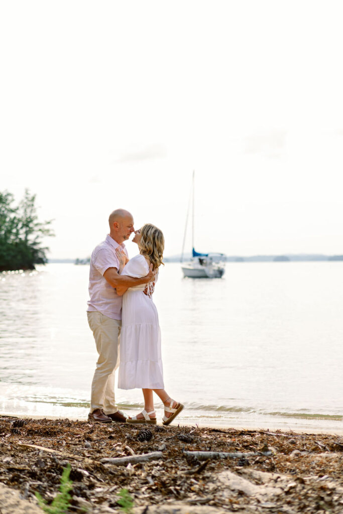 lake lanier engagement session