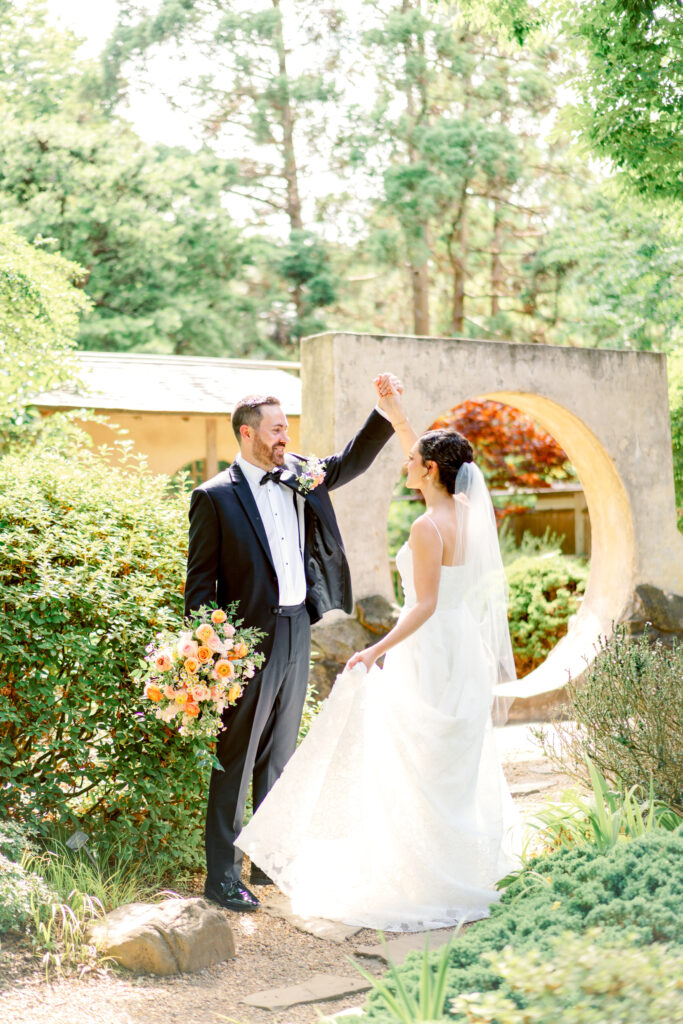 A Dreamy Botanical Gardens Wedding | Maria & Billy at Atlanta Botanical Garden
